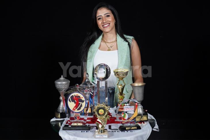 مريم مصطفى لاعبة الزمالك للكرة الطائرة